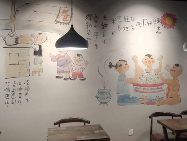 老成都民俗画