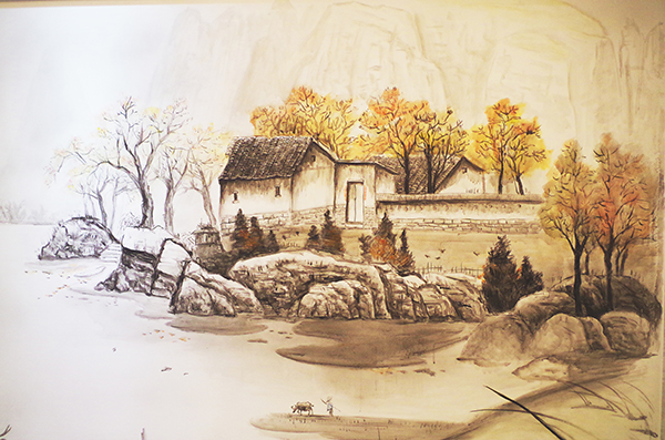 咖乐司墙面彩绘