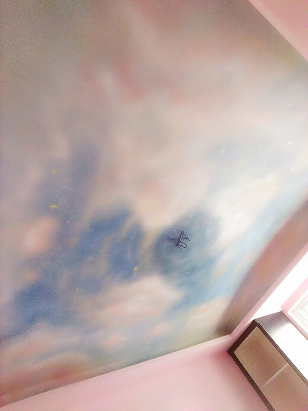 江苏江阴华西村顶面彩绘2