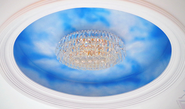 吊顶顶面无锡墙体彩绘